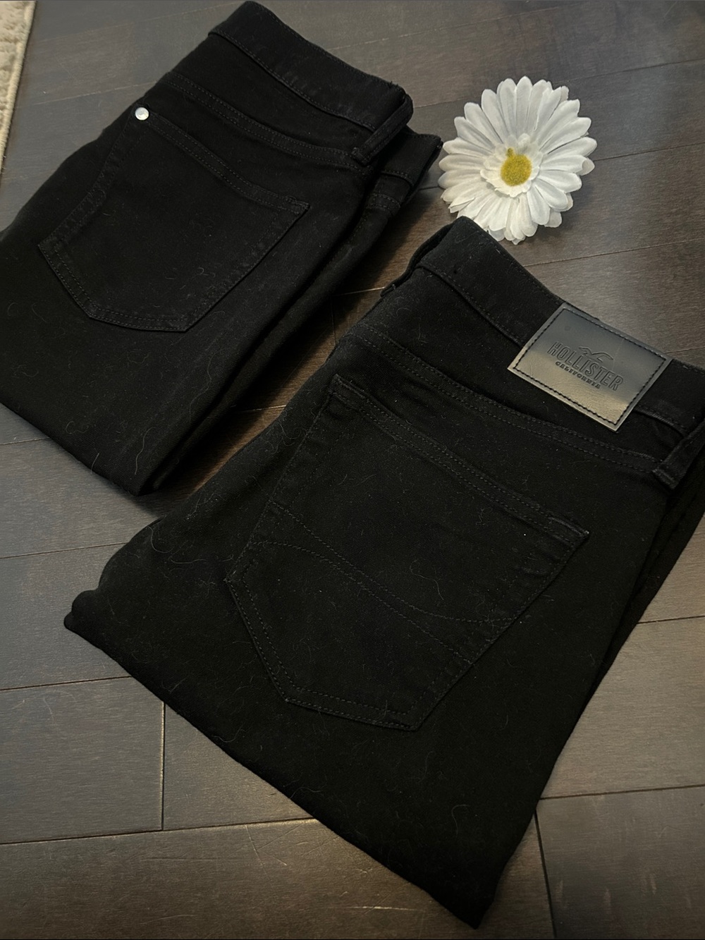 Hollister Men’s Slim Black Jeans - Bundle of 2 (Hollister & H&M)